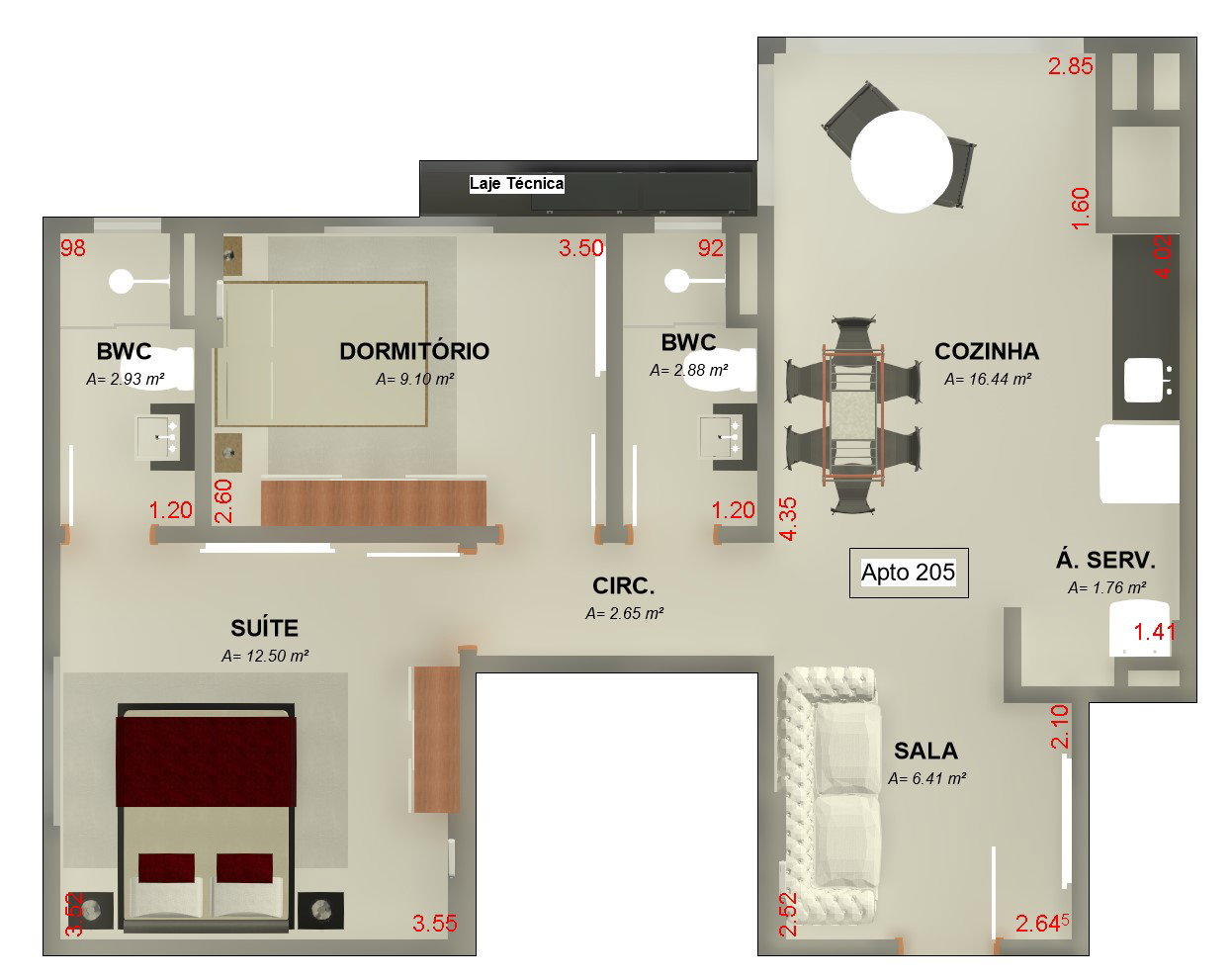 Planta 5 de Residencial Saint John