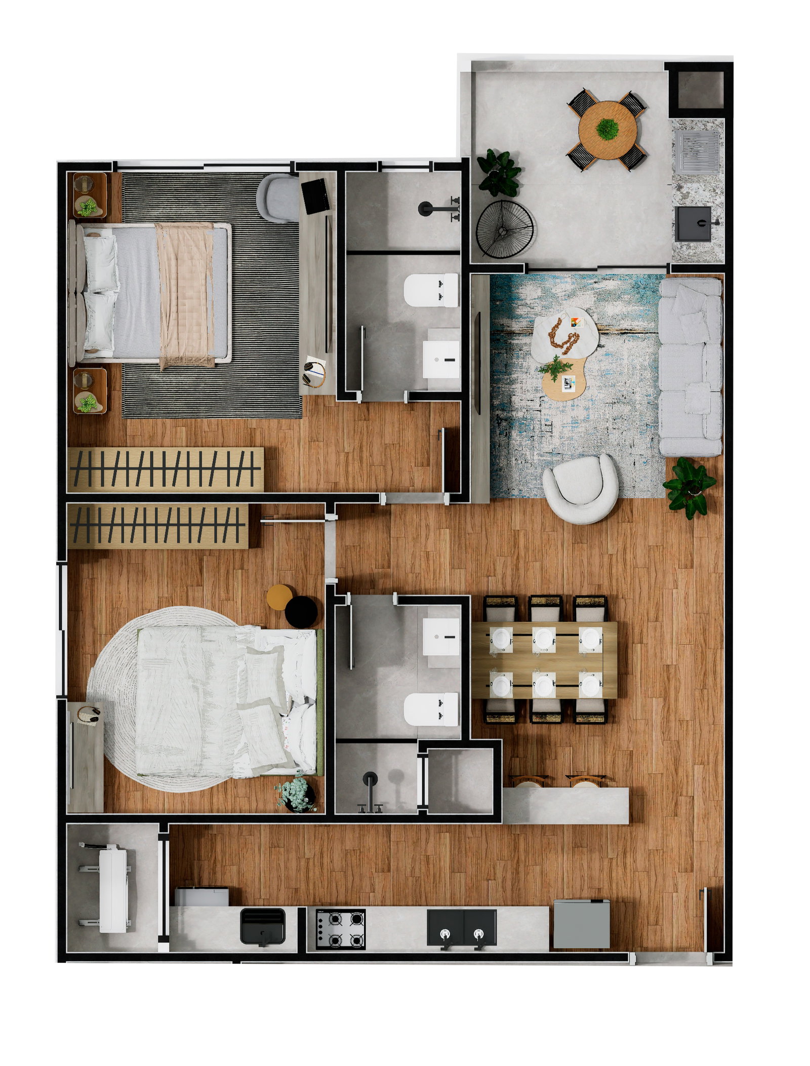 Planta 1 de Paramount 116