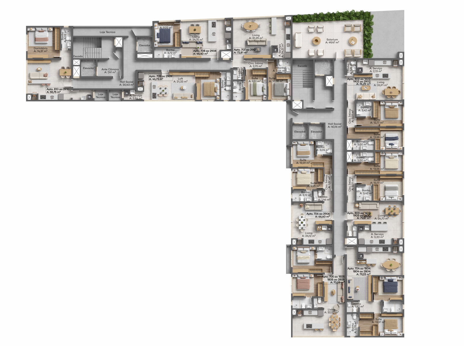 Planta 9 de Sea Home Design