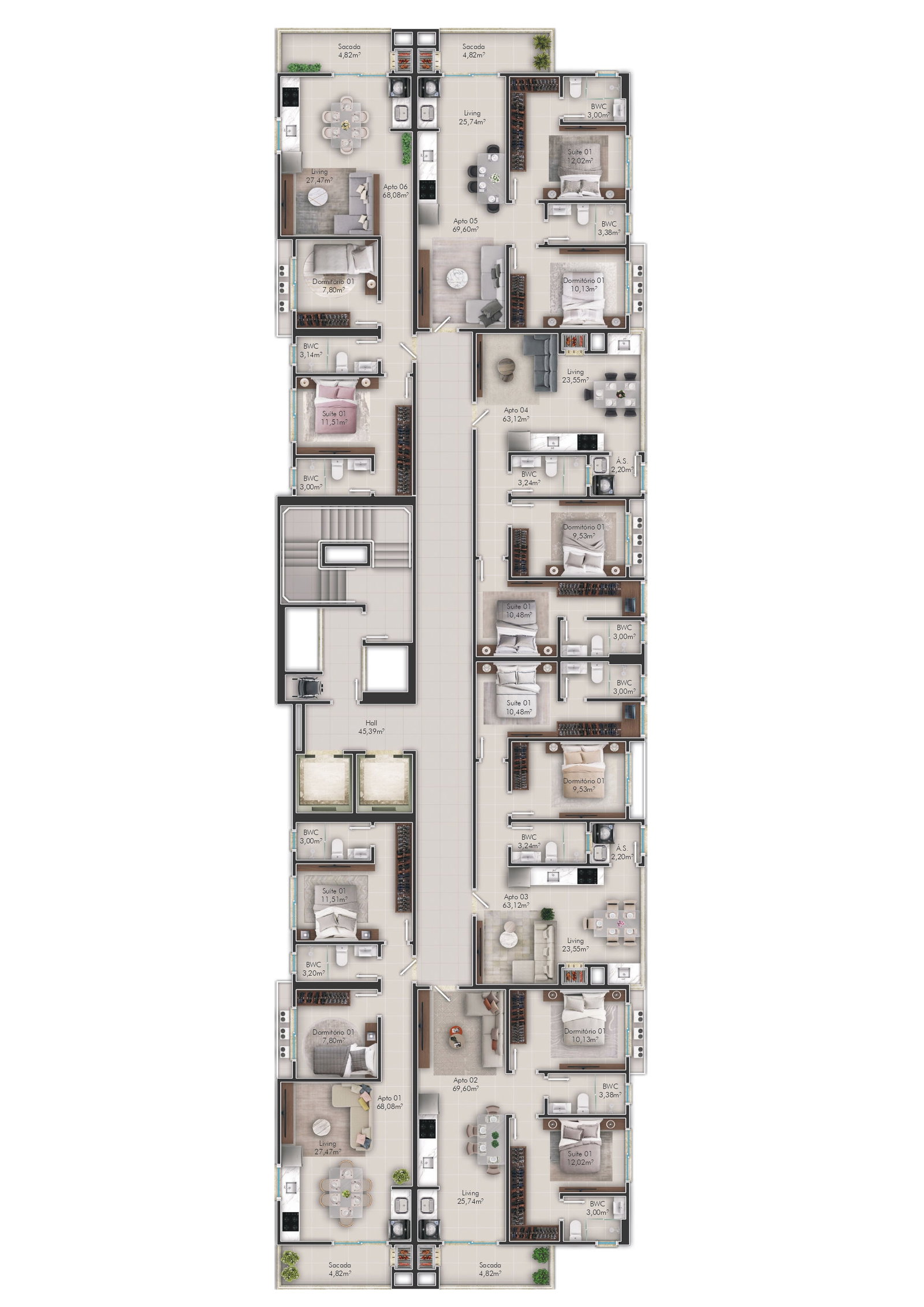 Planta 2 de Filemon Residence