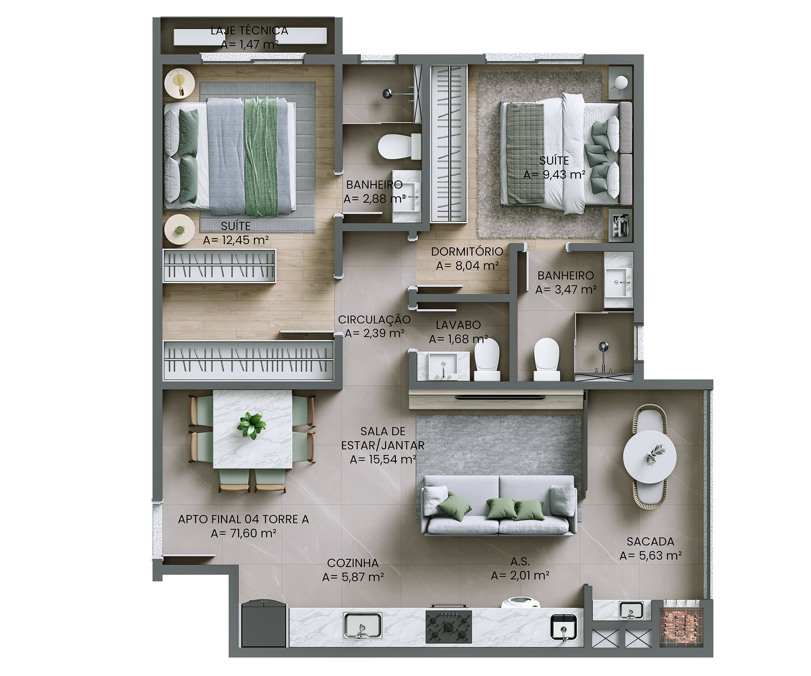 Planta 5 de Paesaggio