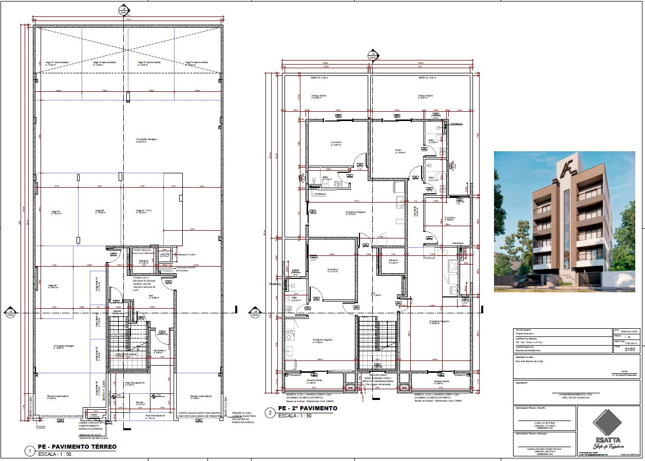 Planta 3 de Residencial Arcanjo Miguel