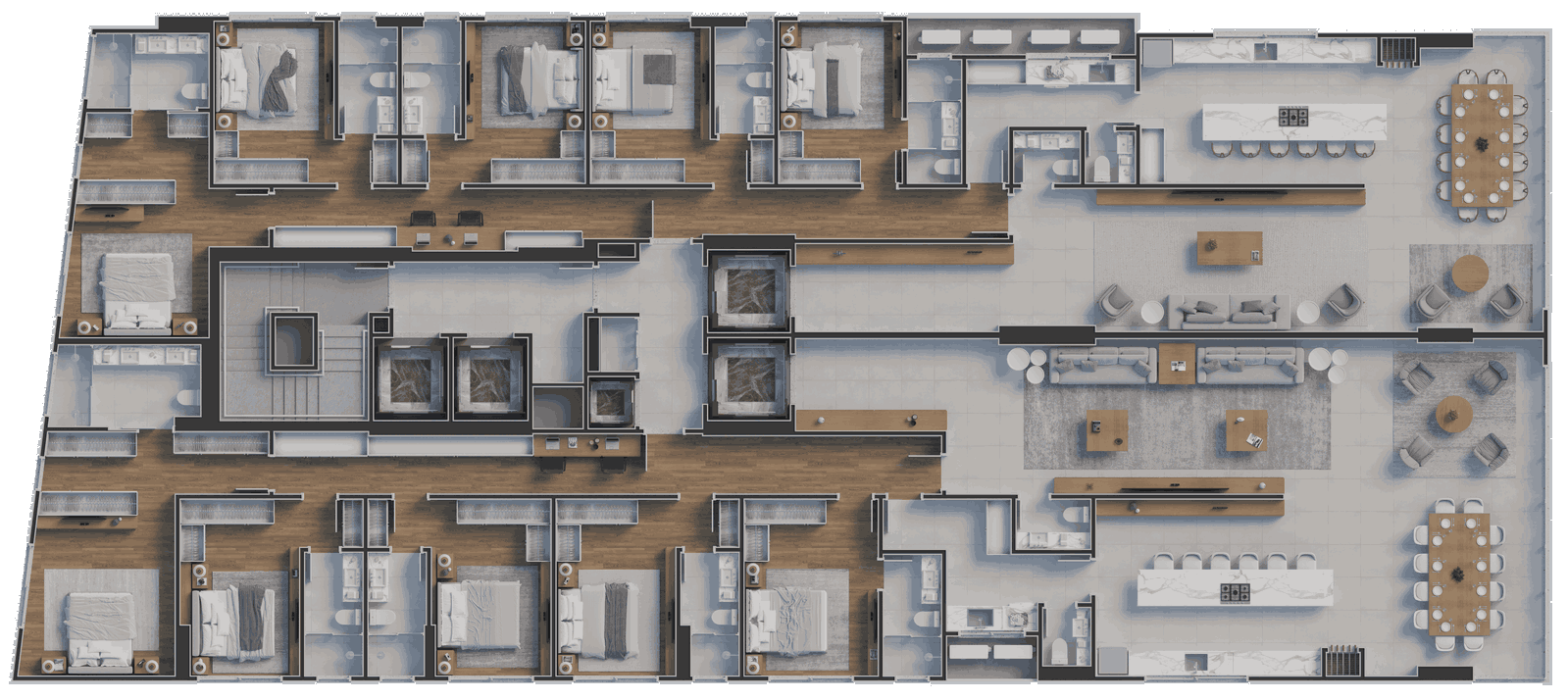 Planta 13 de Grand Luxury CNA