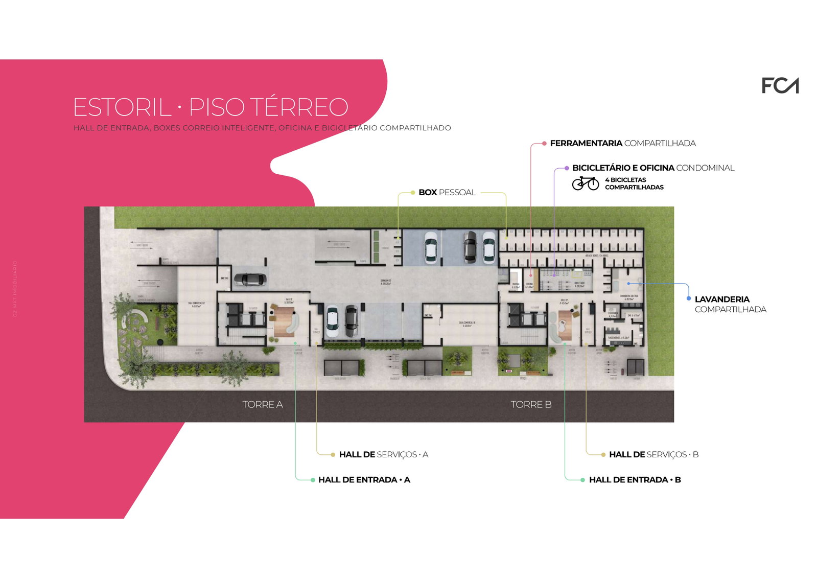 Planta 1 de Residencial Estoril