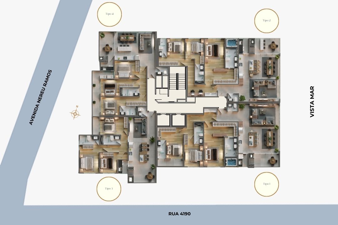 Planta 9 de Neo Residence