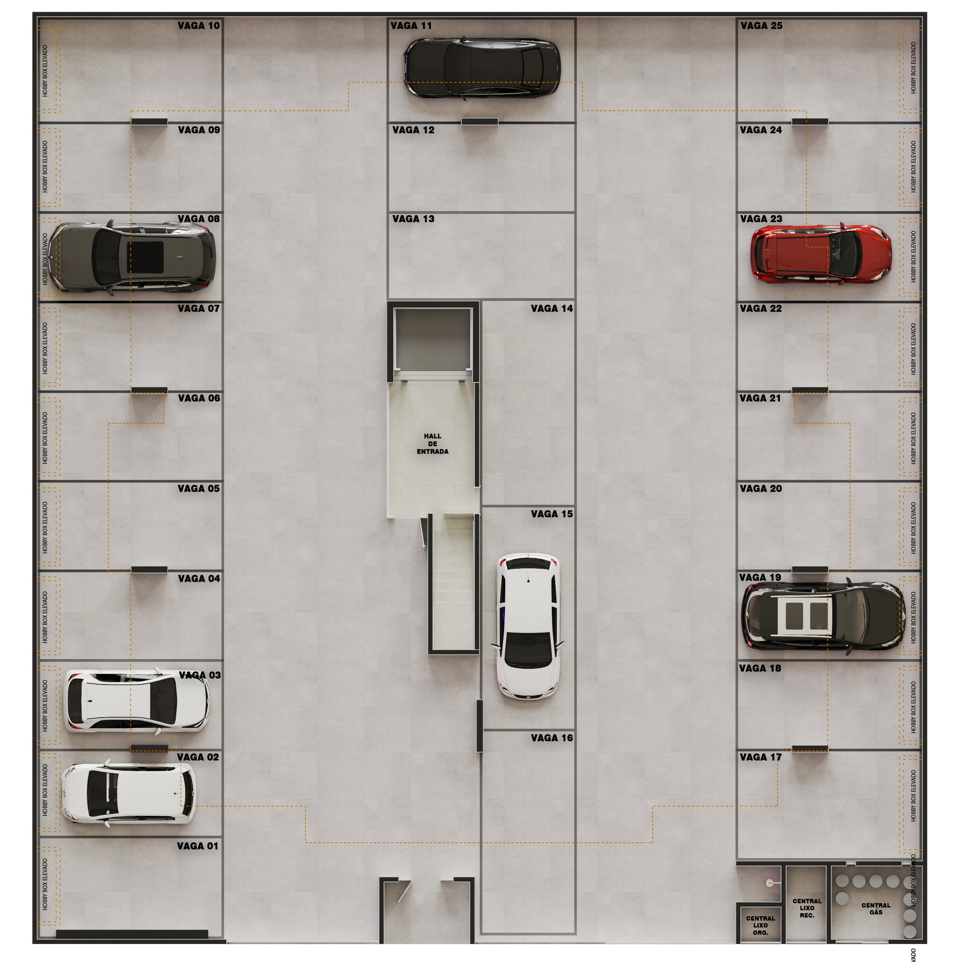 Planta 1 de Aurora Residence