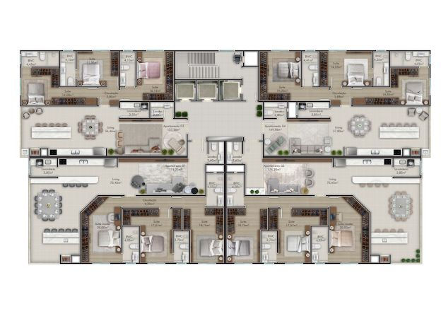 Planta 5 de Port Said - Building