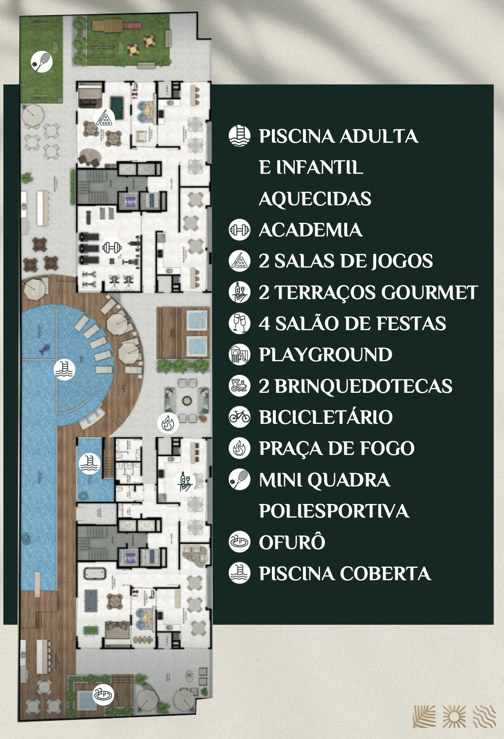 Planta 1 de Selent Paradise Way