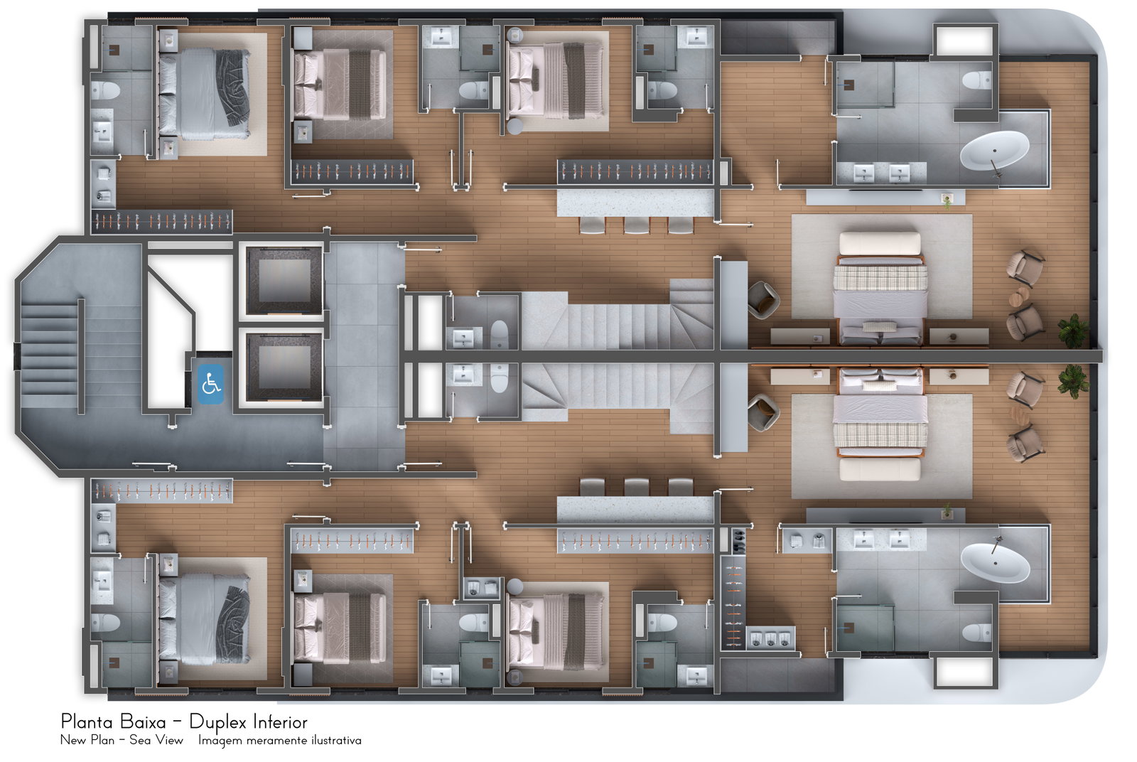 Planta 4 de Sea View