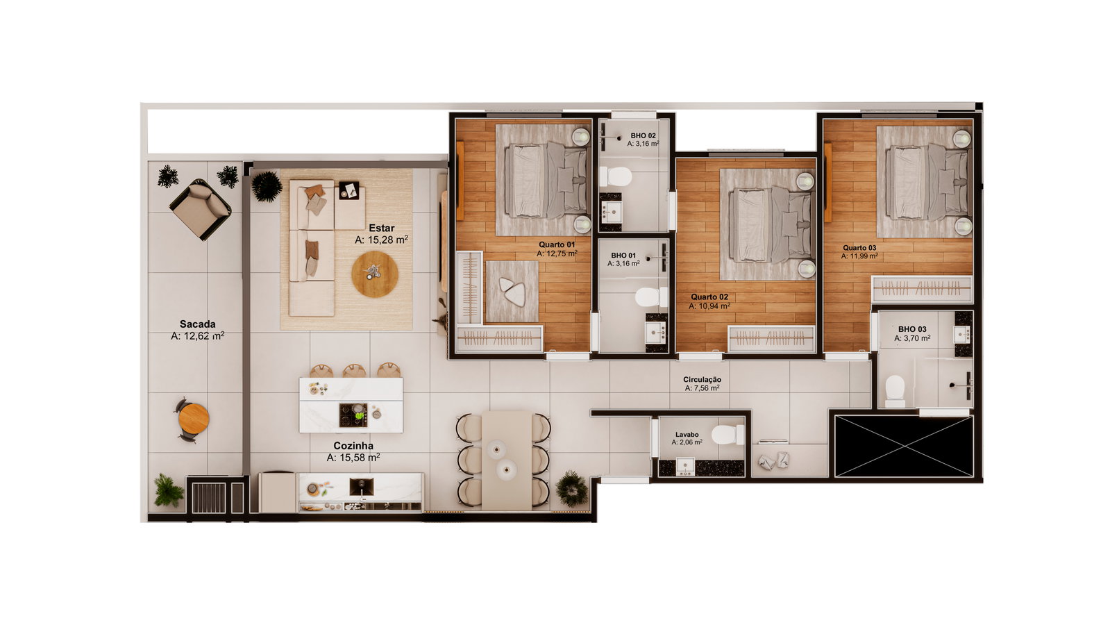 Planta 6 de Arboretto Home Spa