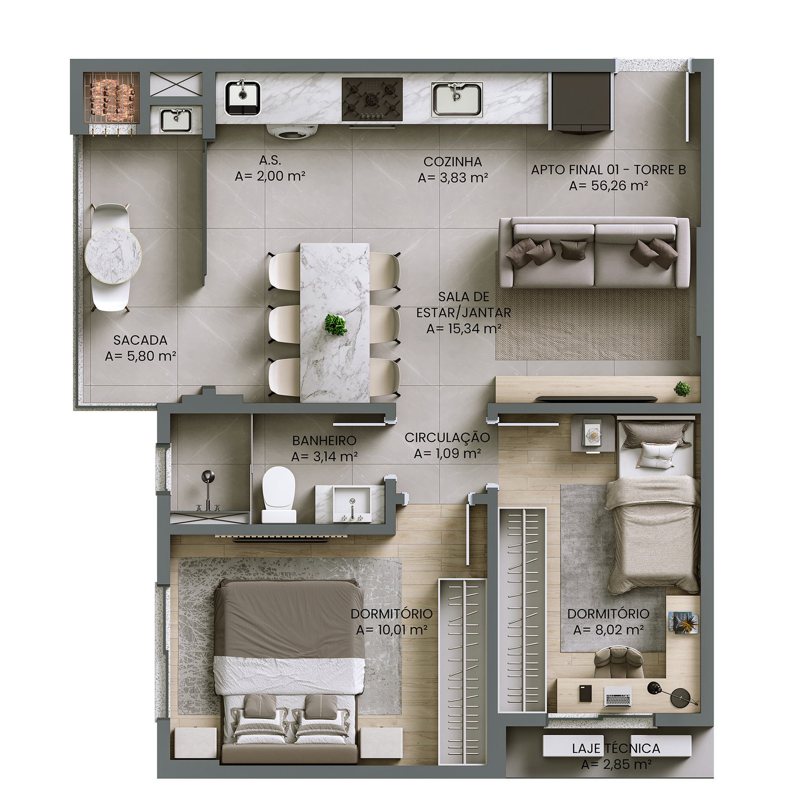 Planta 5 de Quartier