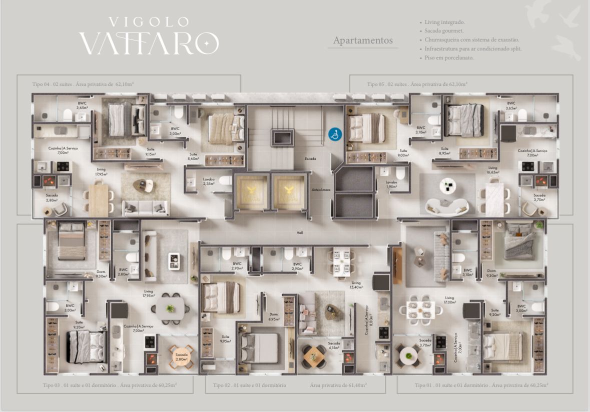 Planta 1 de Vigolo Vattaro