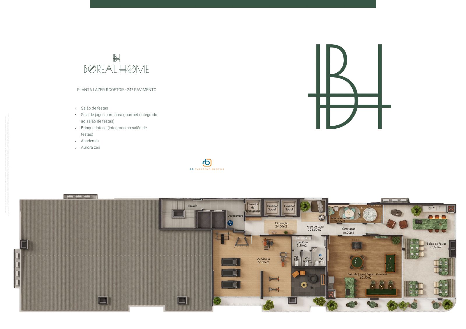 Planta 2 de Boreal Home