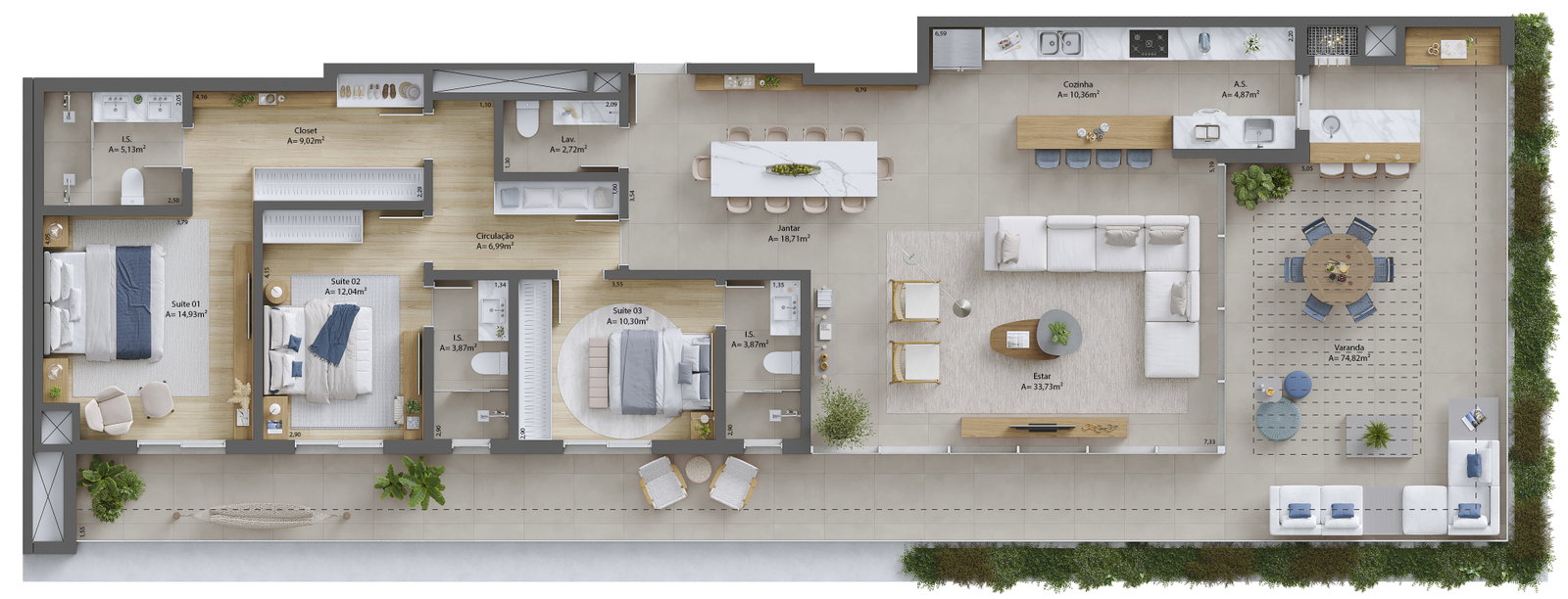 Planta 15 de Moai