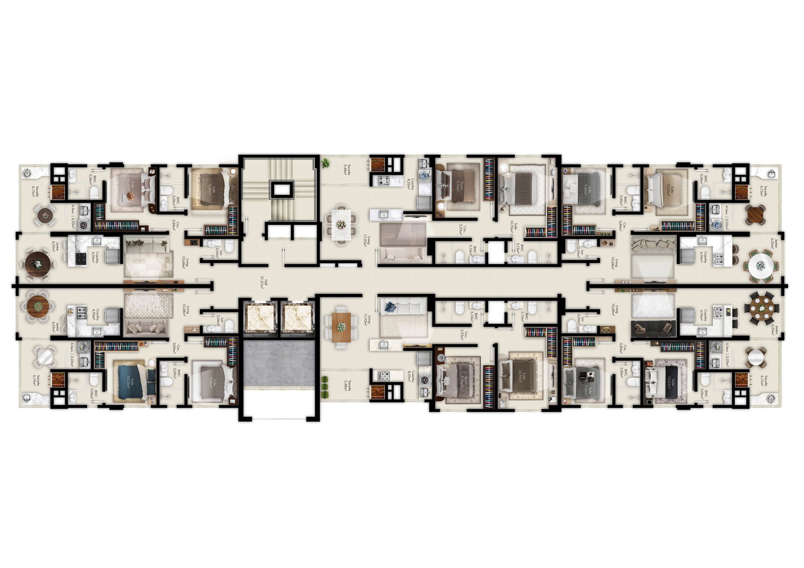 Planta 2 de Residencial Merlot