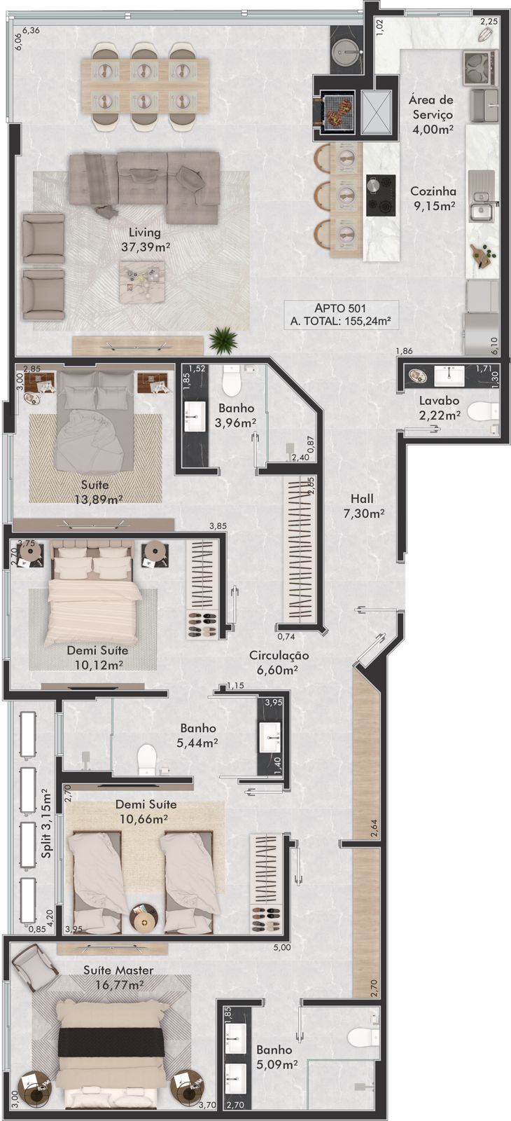 Planta 12 de Symphony