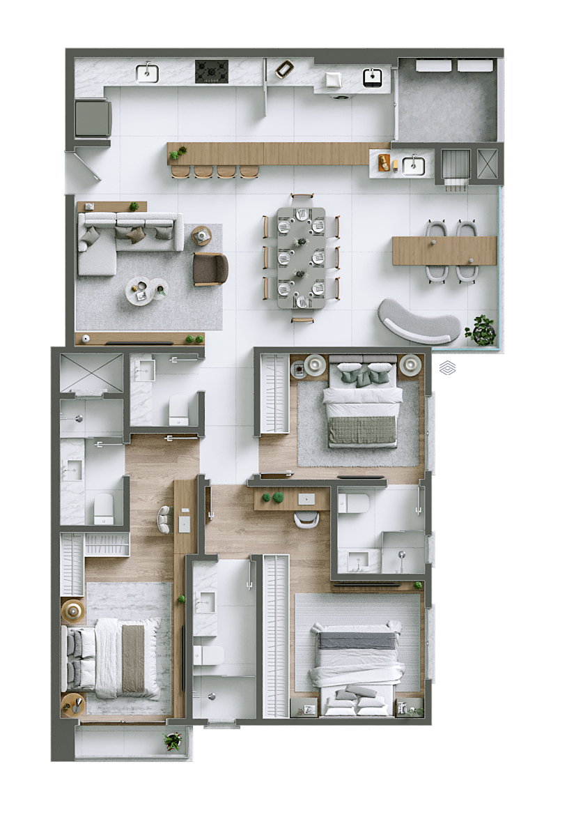 Planta 7 de Positano