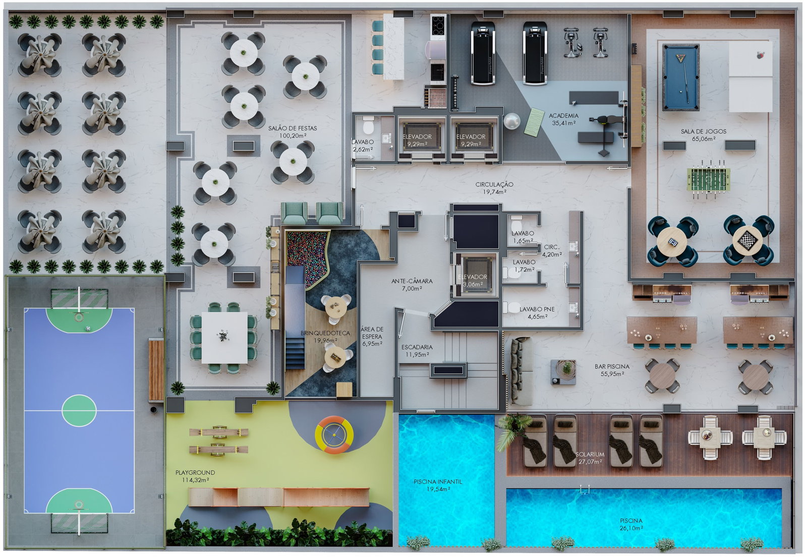 Planta 2 de Summit Tower Residence