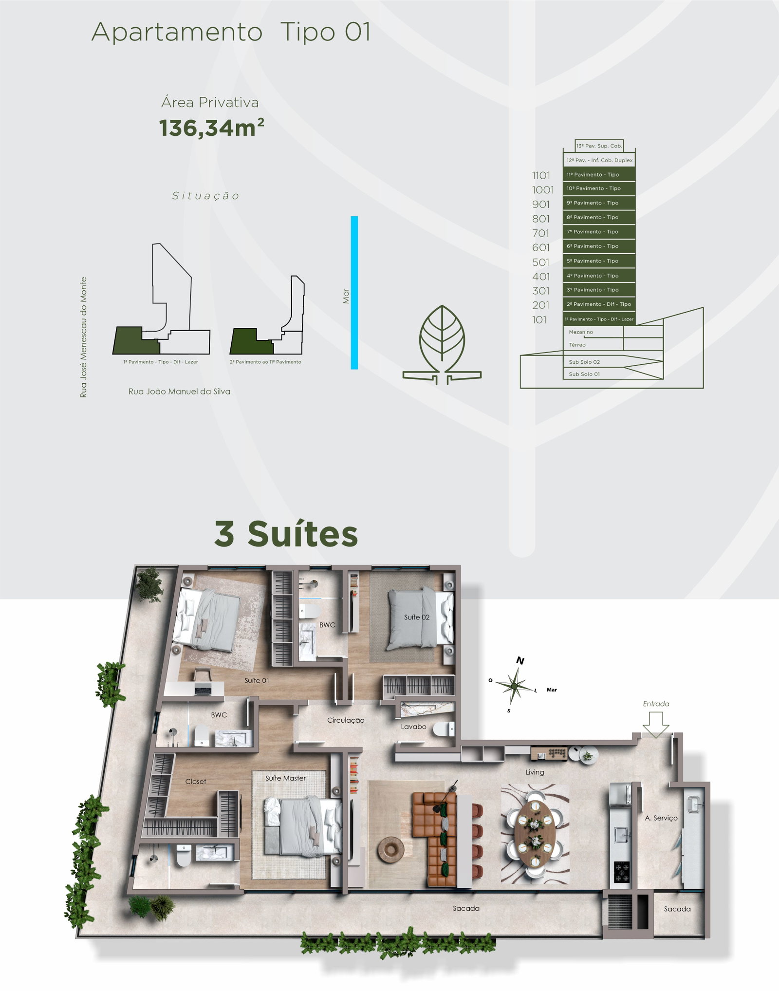 Planta 4 de Jardins Palace