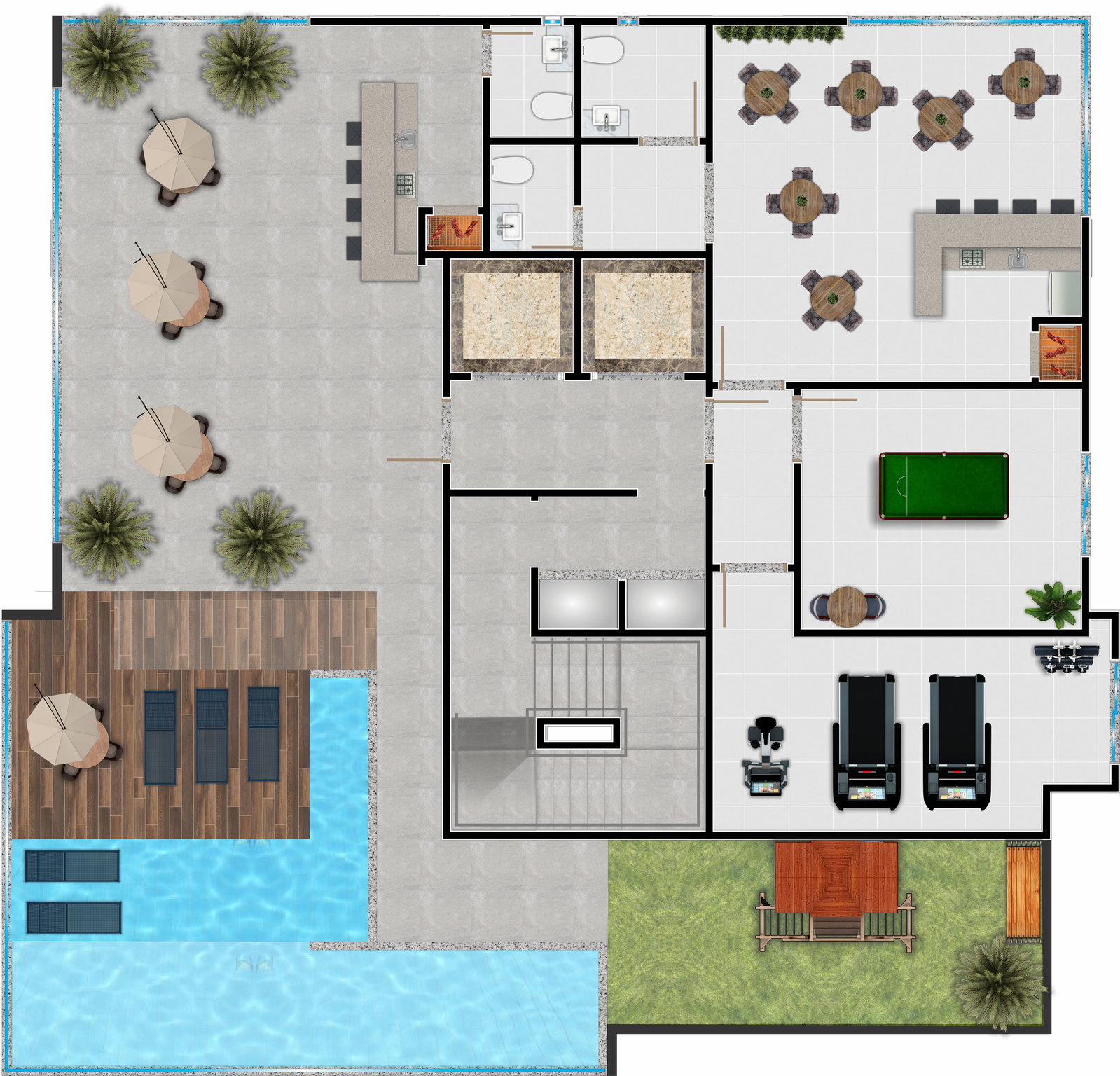 Planta 2 de Veneza Residence