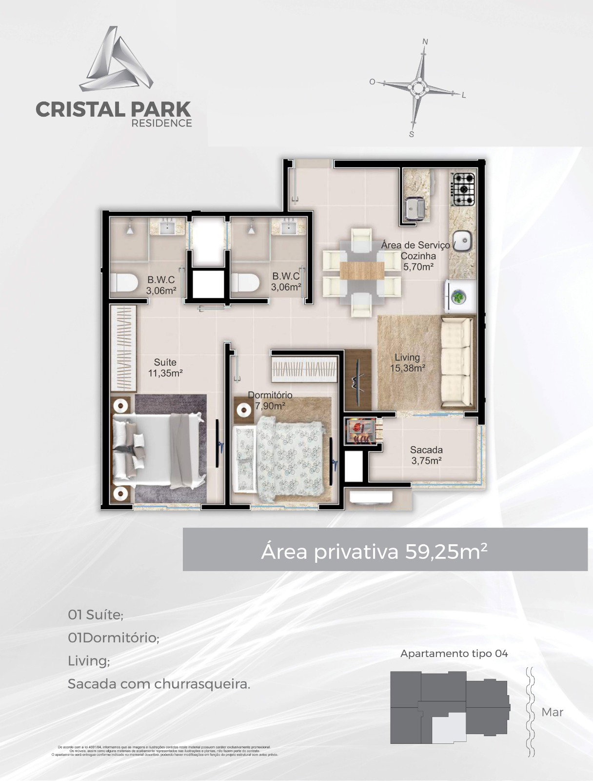 Planta 6 de Cristal Park