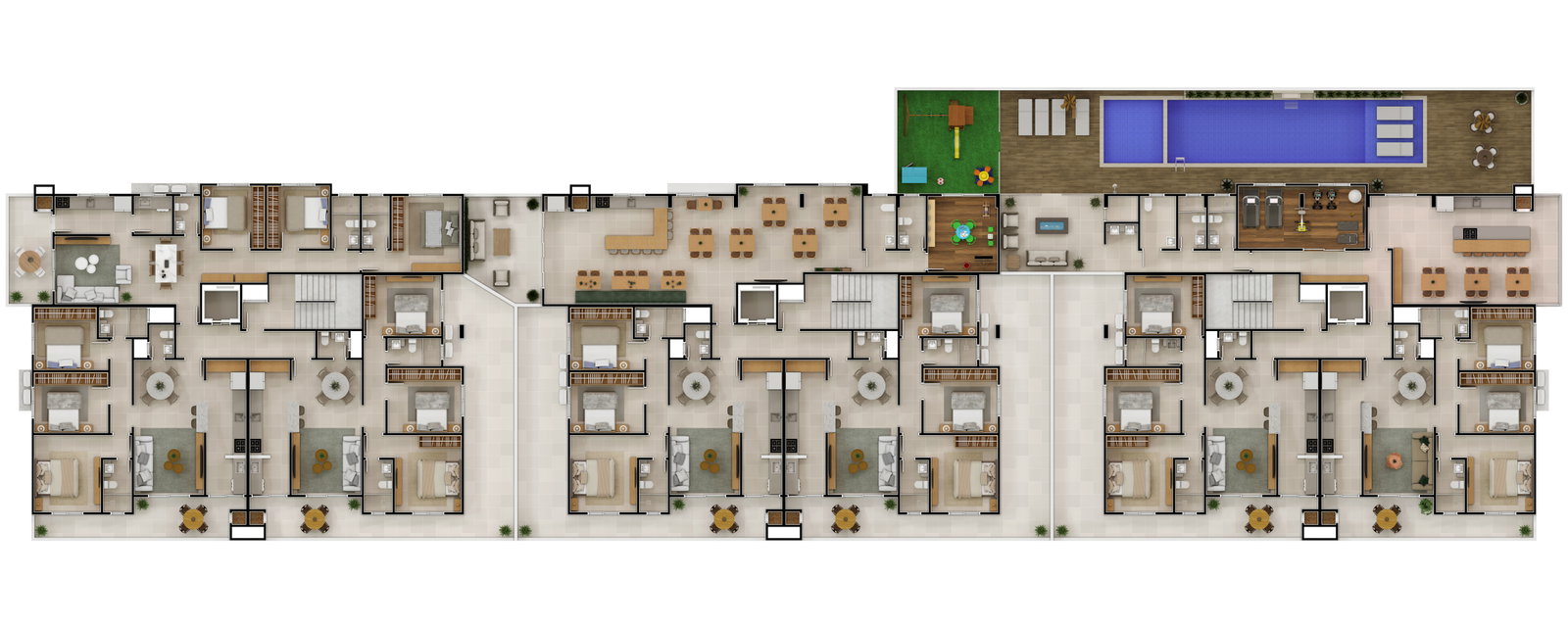 Planta 2 de Residencial Terra & Mar