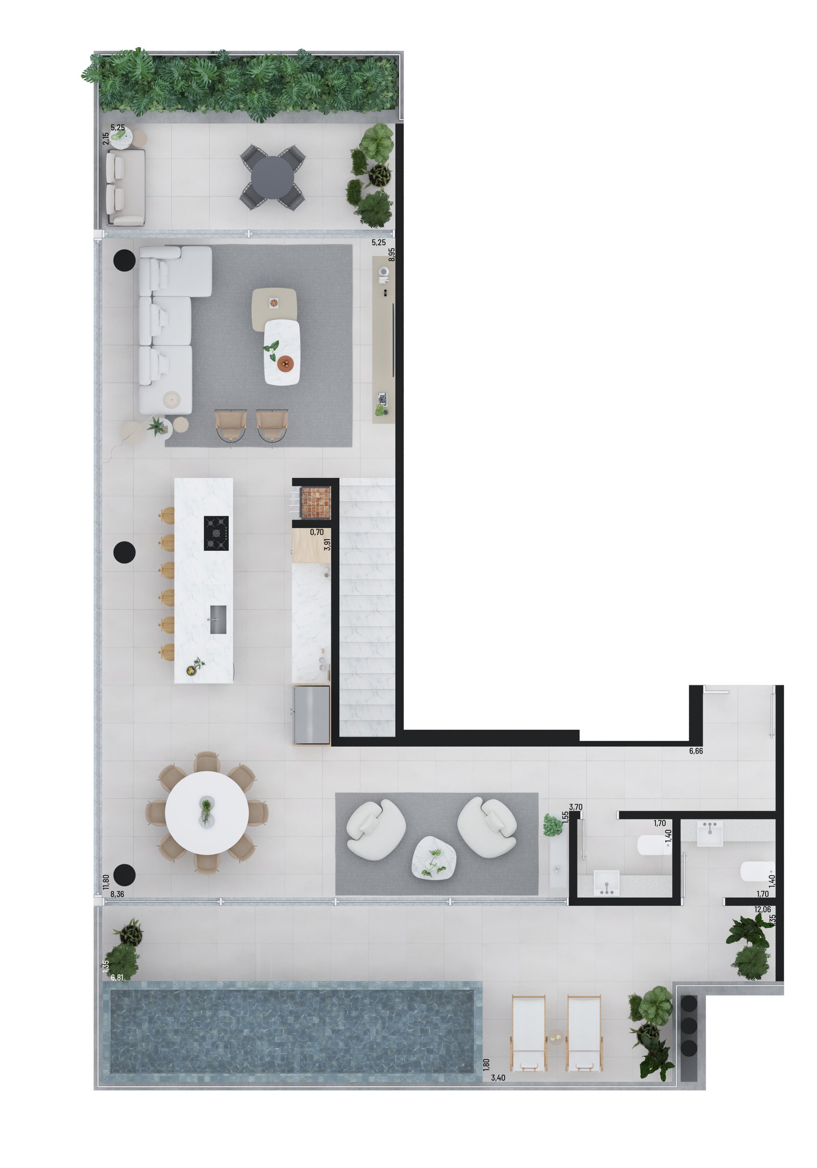 Planta 3 de Aria