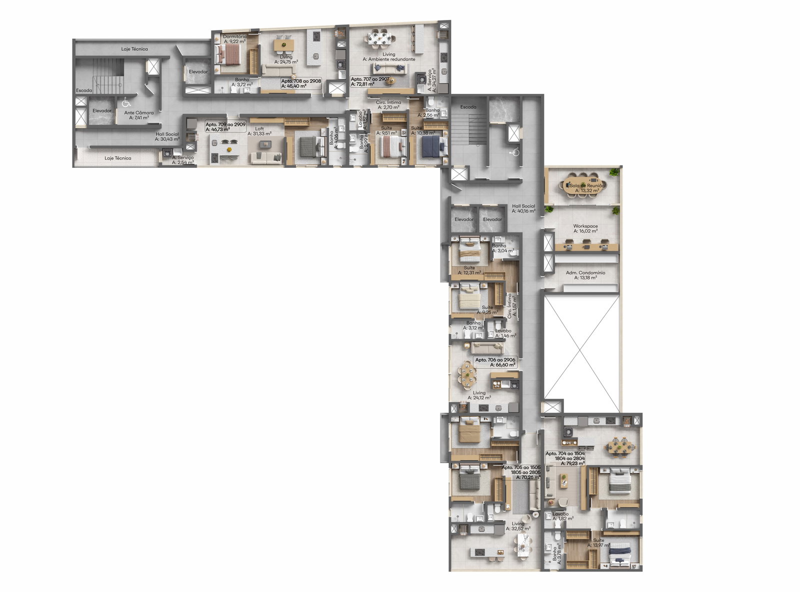 Planta 3 de Sea Home Design