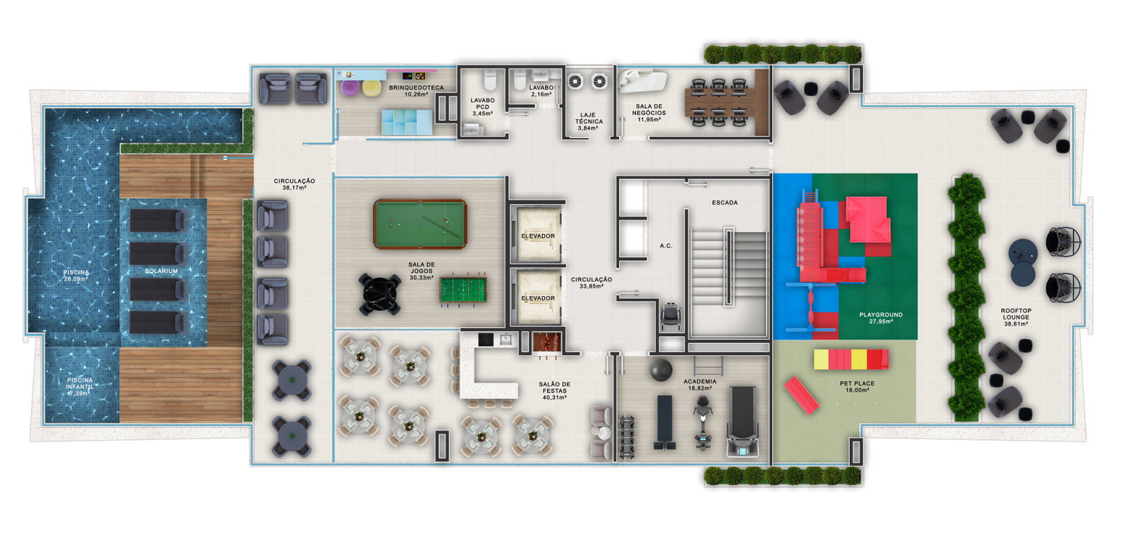 Planta 6 de The Ocean Side Tower