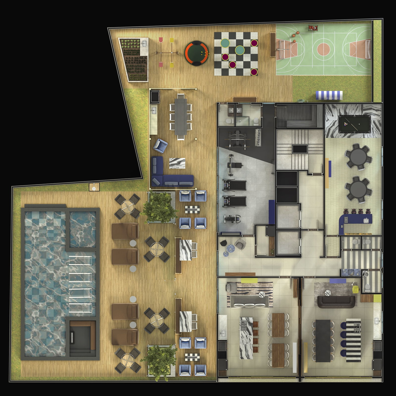 Planta 1 de Edge 110