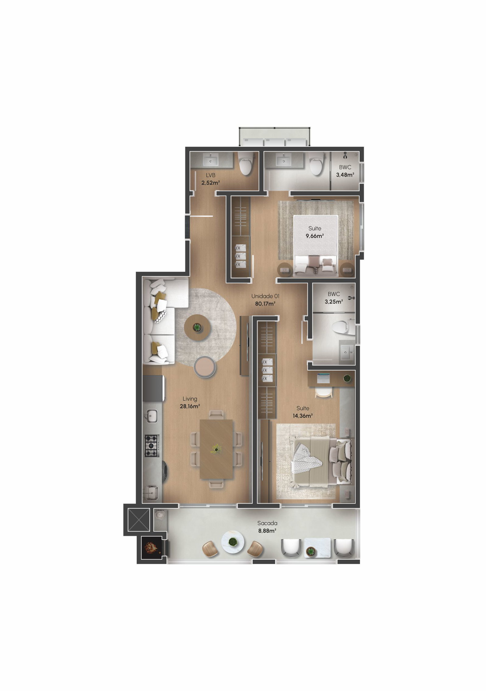 Planta 1 de Haedd Home Residence