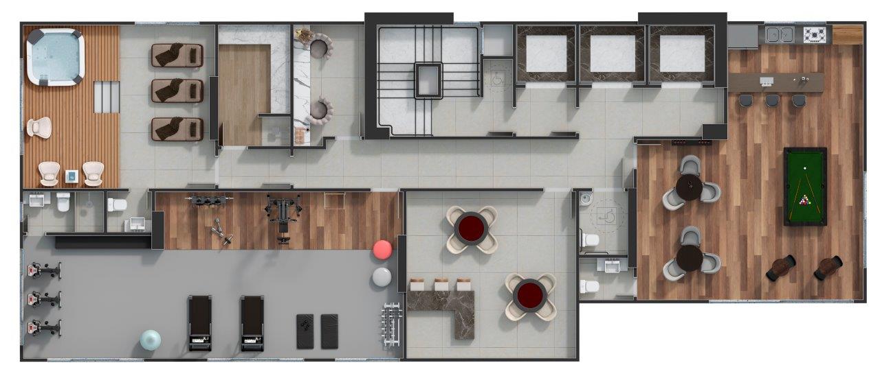 Planta 1 de San Paolo Residenziale