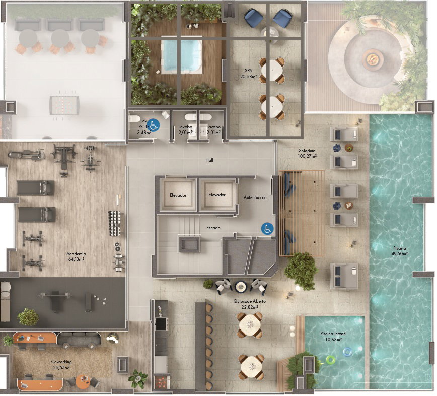 Planta Lazer (2 de 2) do Life Dreams