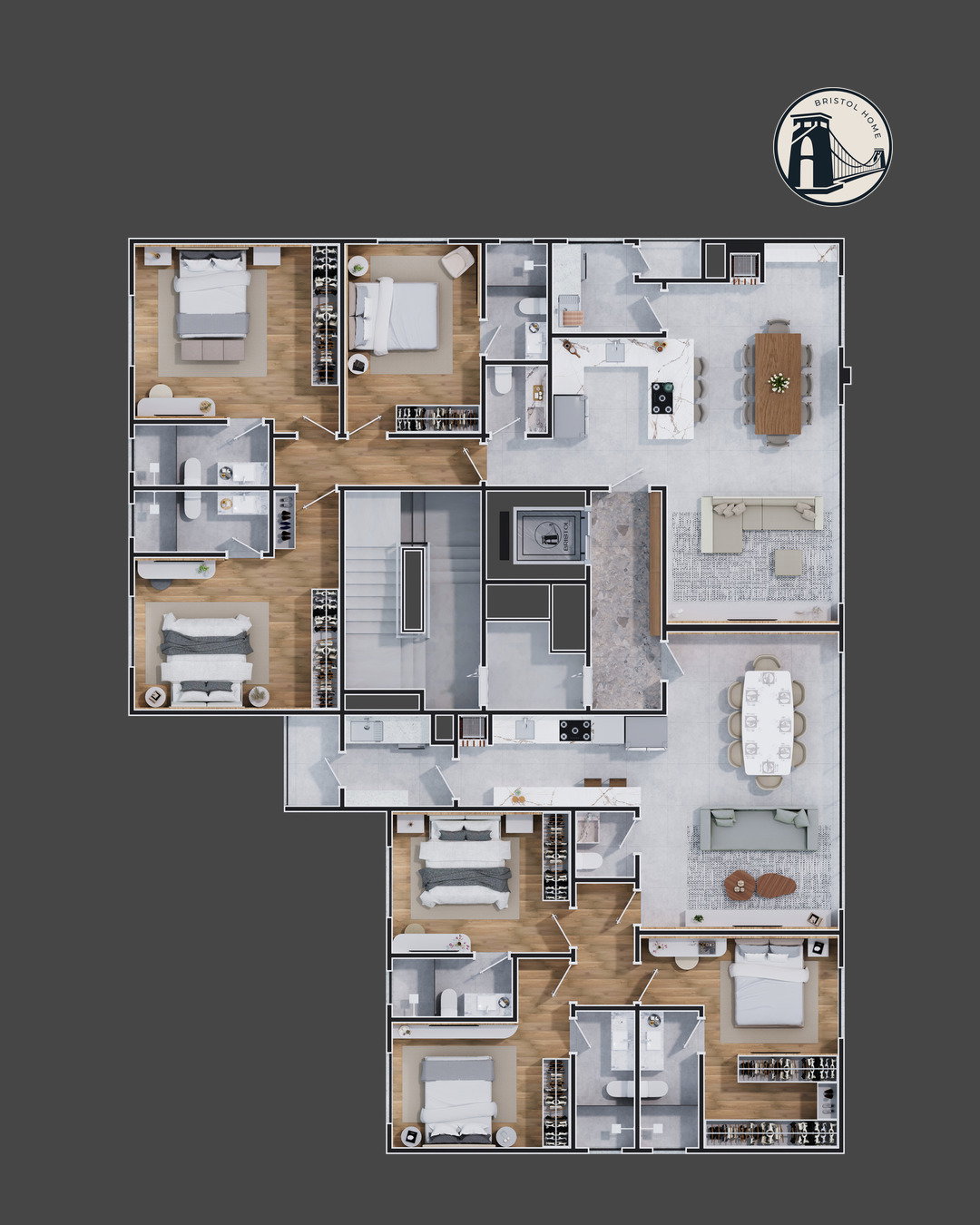 Planta 3 de Bristol Home