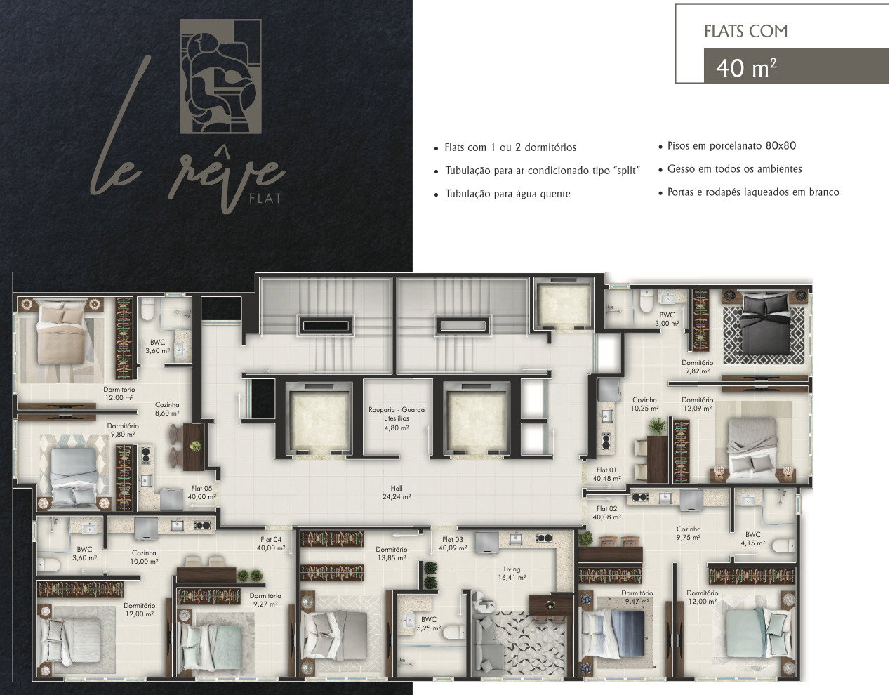Planta 1 de Le Rêve