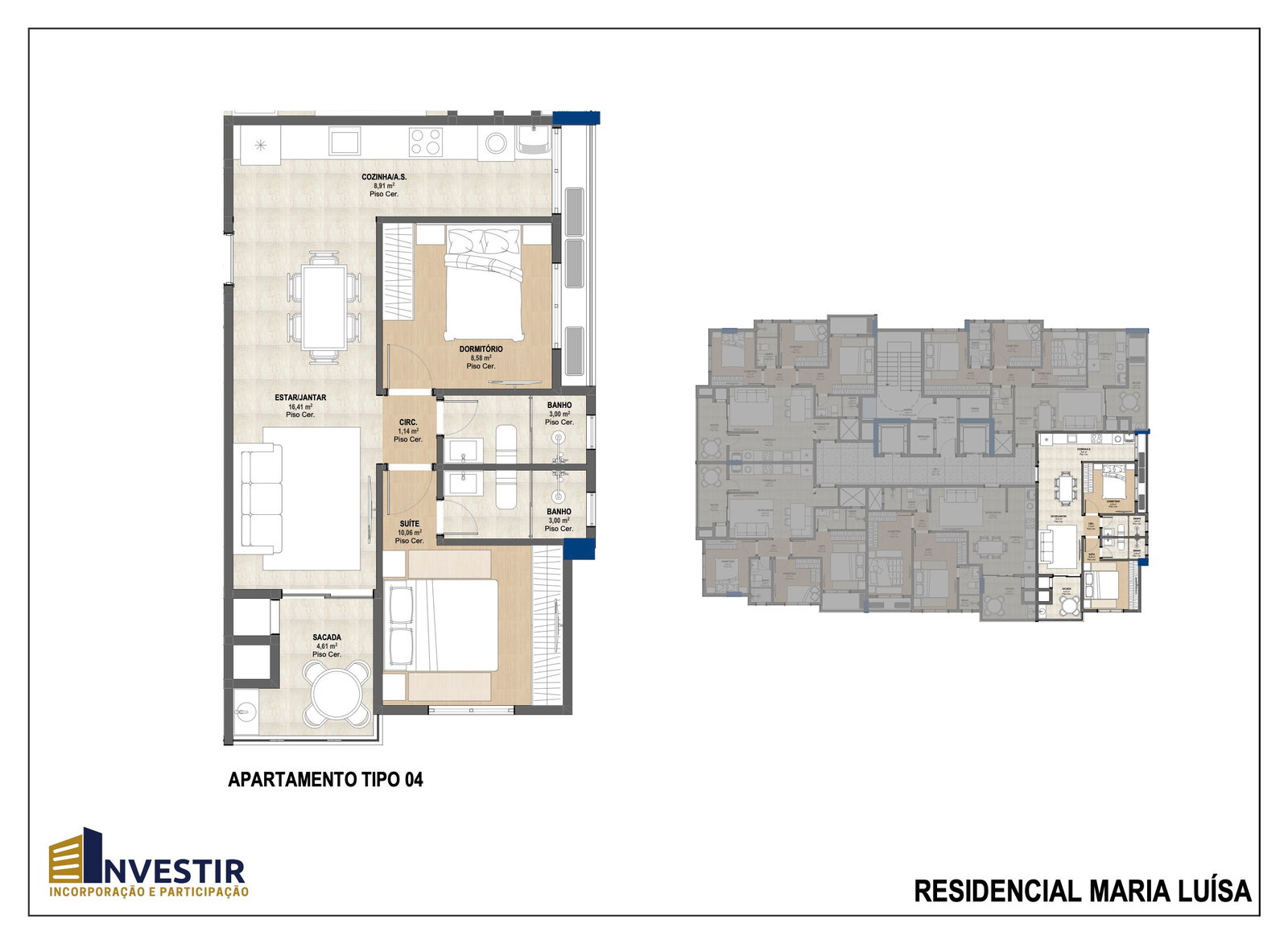 Planta 4 de Maria Luísa Residence