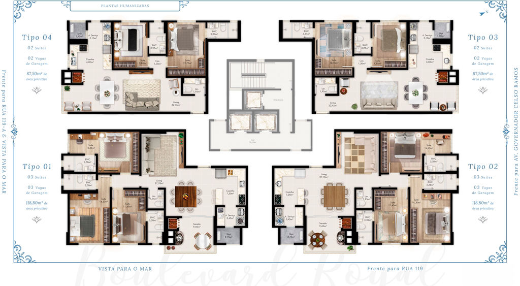 Planta 1 de Boulevard Royal