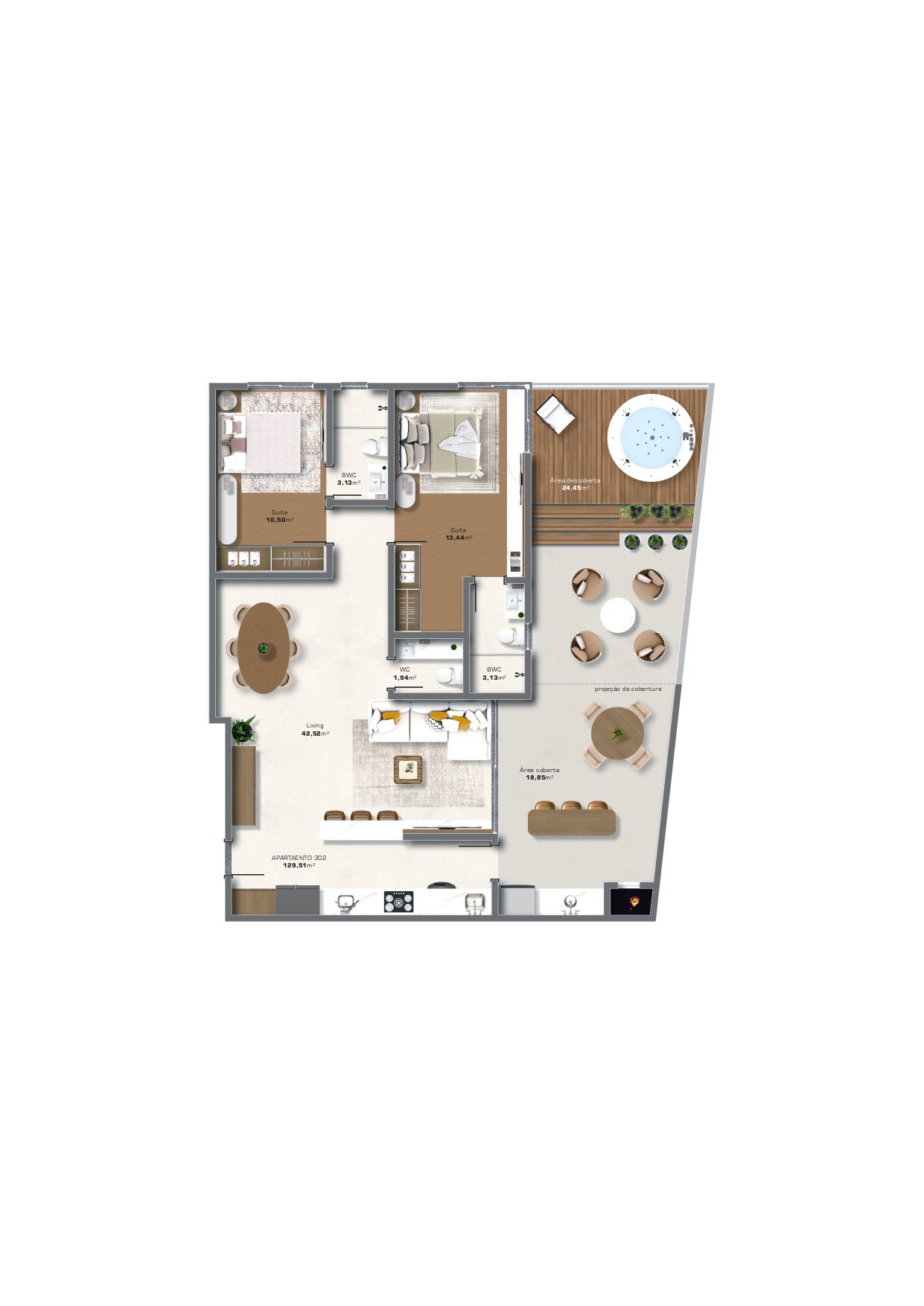 Planta 9 de Residencial Splendore