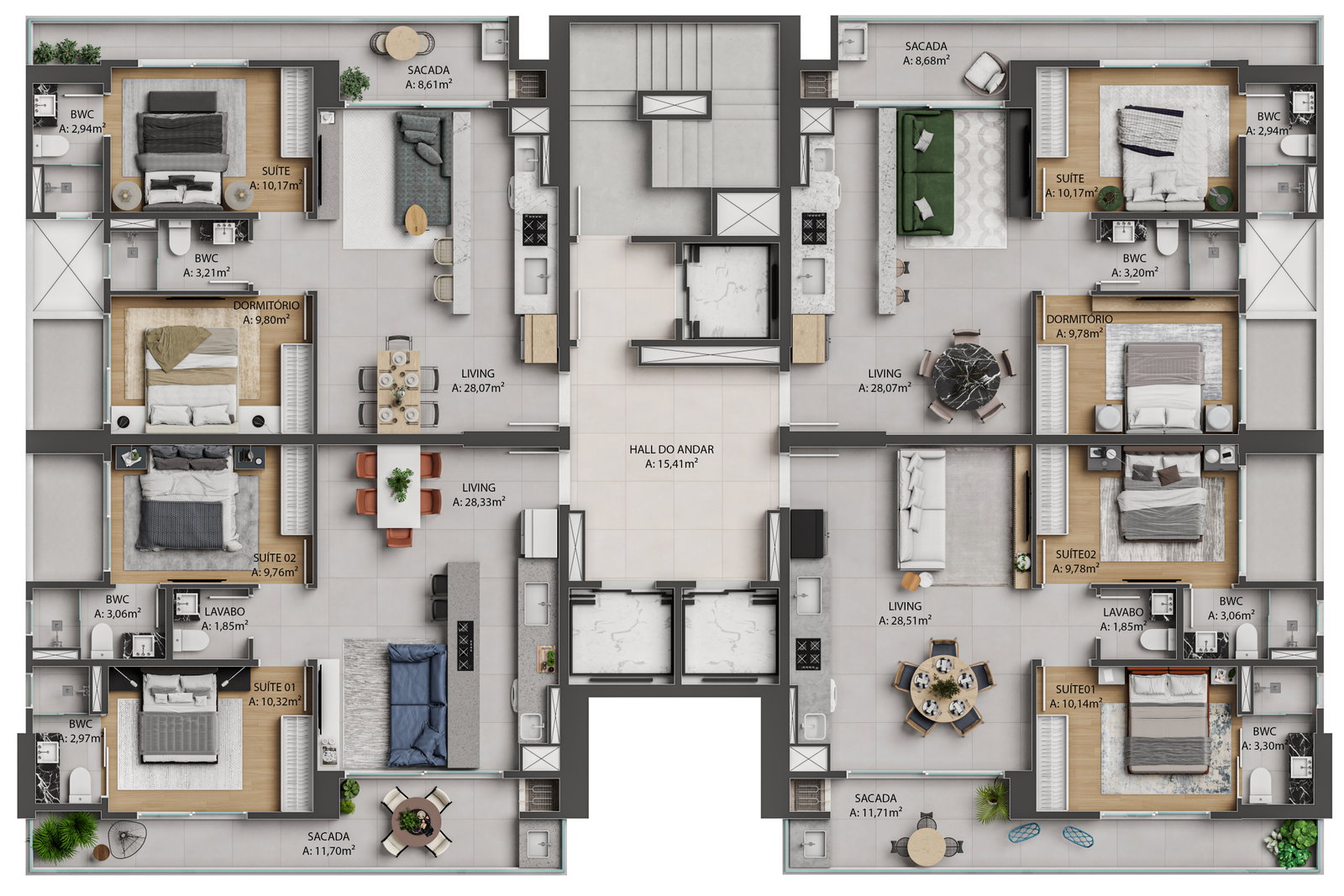 Planta 3 de Brava Park