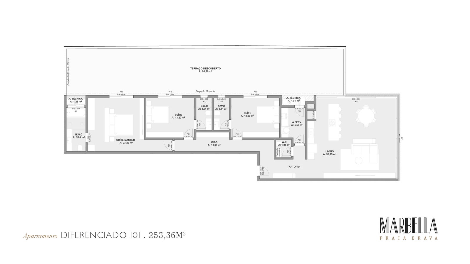 Planta 8 de Marbella
