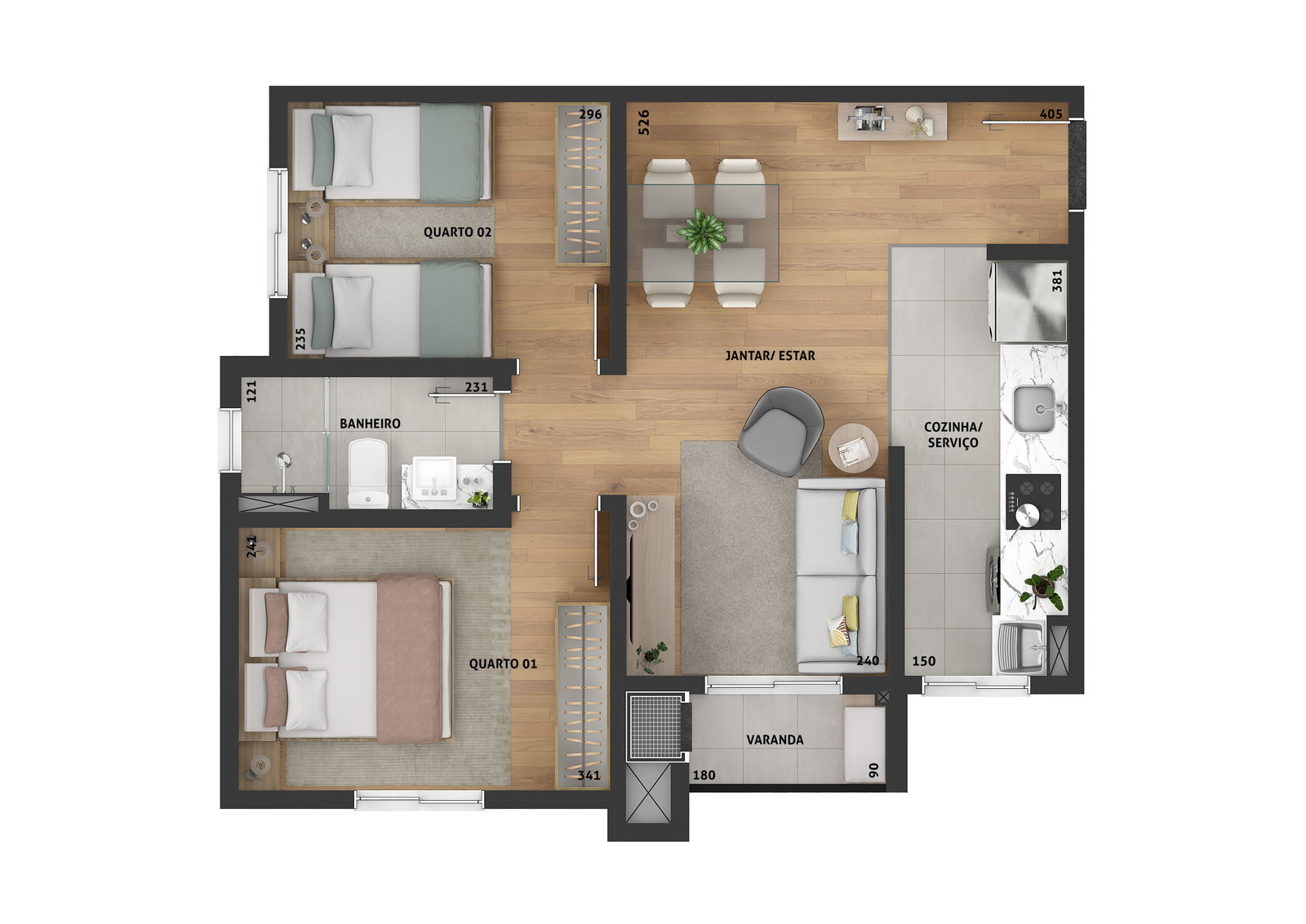 Planta 1 de Porto Blumen