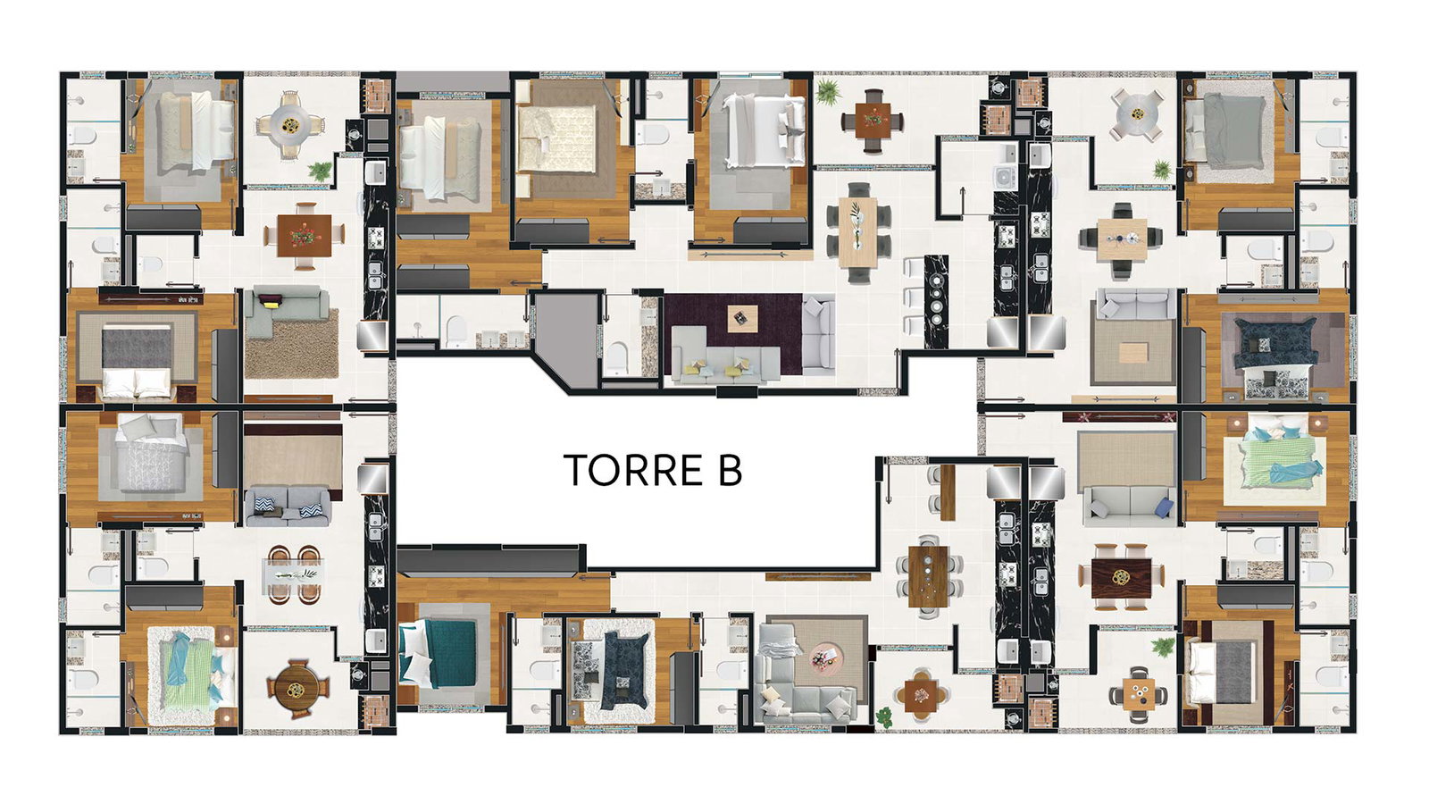 Planta 2 de Porto Belo Home & Spa