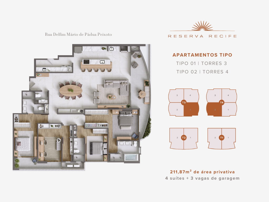 Planta 2 de Reserva Recife