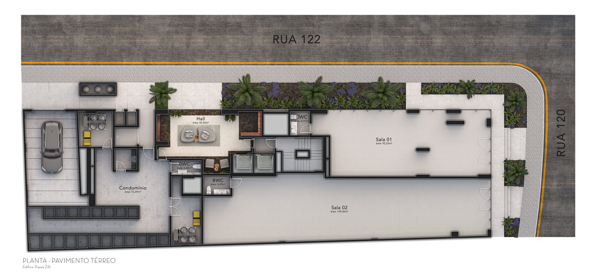Planta 4 de Piazza Zilli