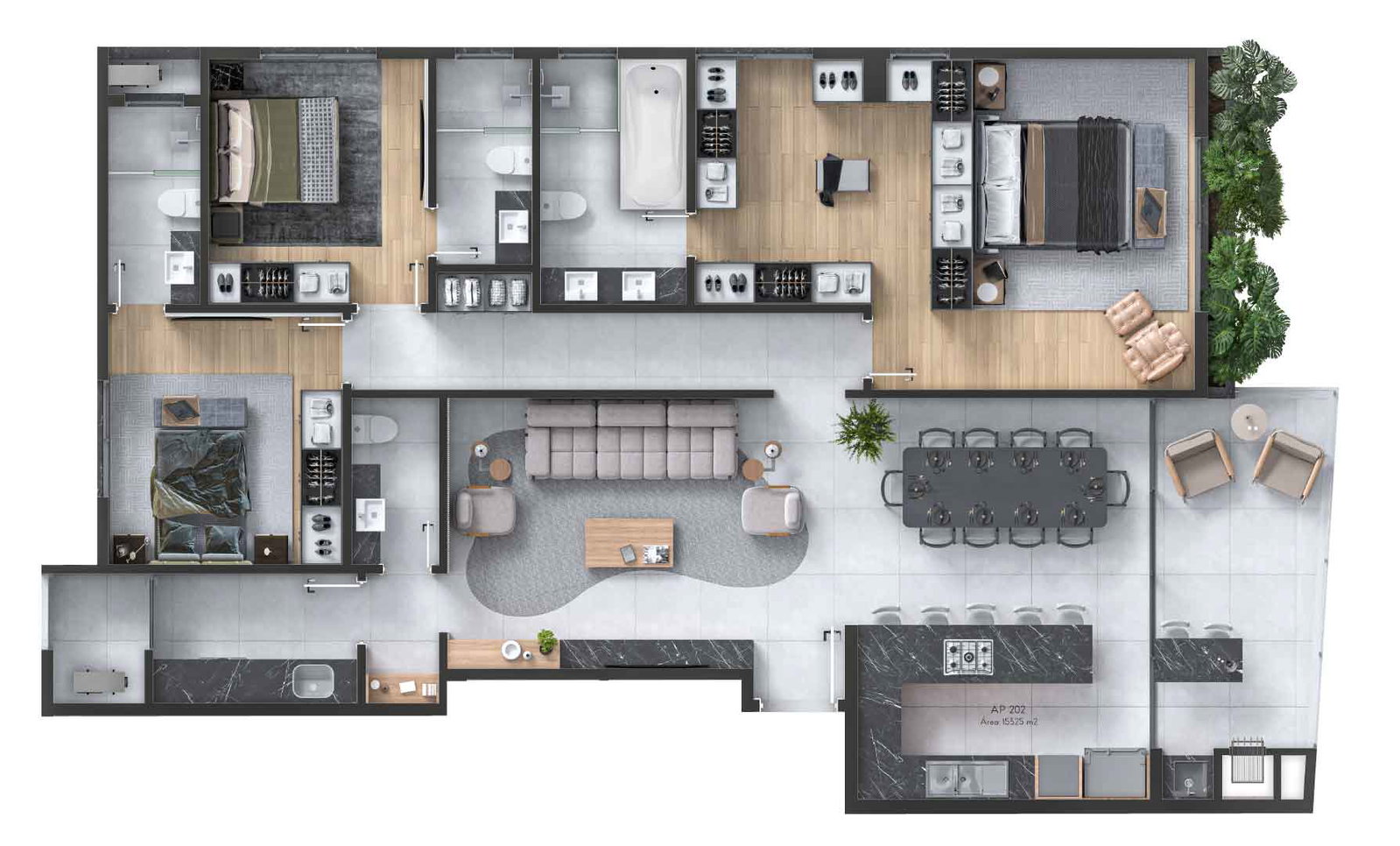 Planta 5 de Residencial Marbella