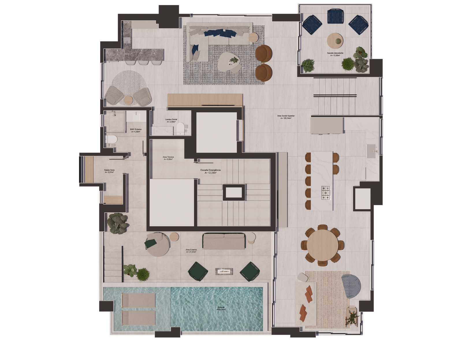Planta 3 de Harmonie Residence