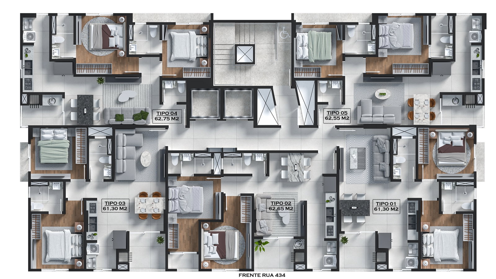 Planta 1 de Villa Real