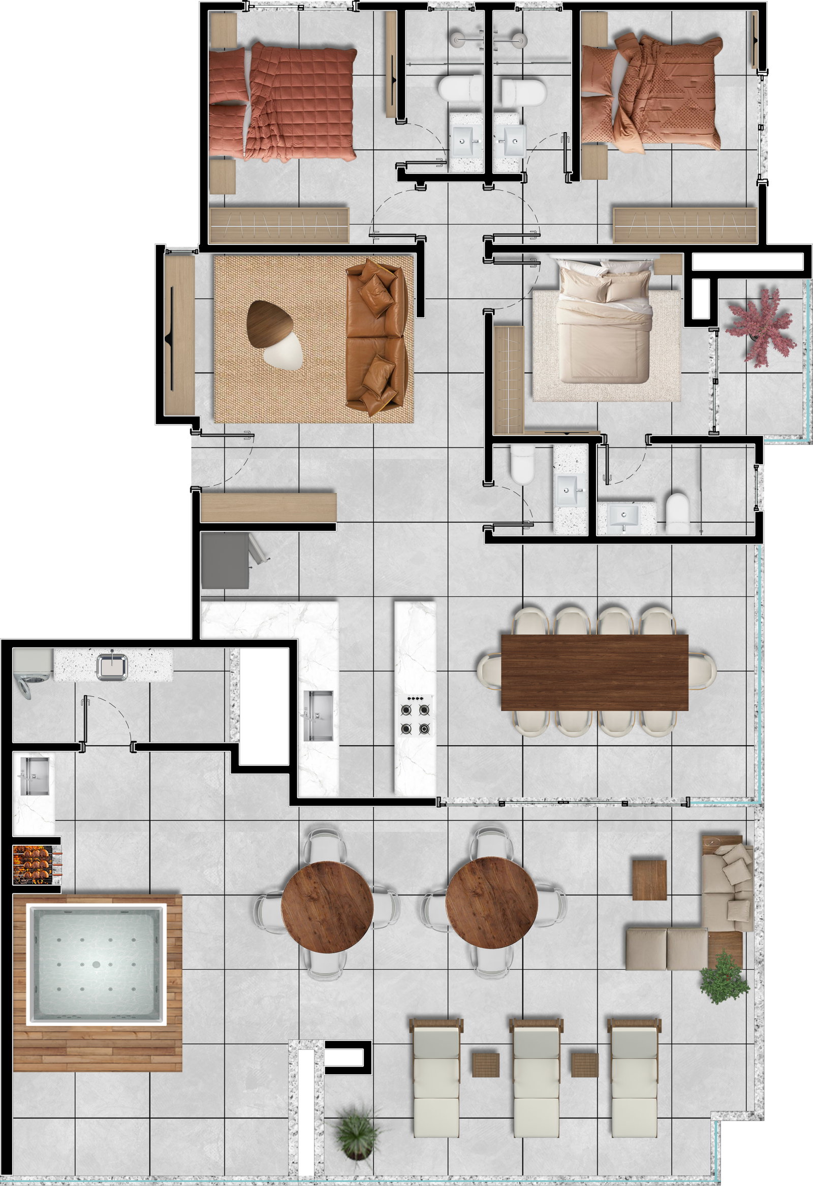 Planta 2 de Atlantis Home Club