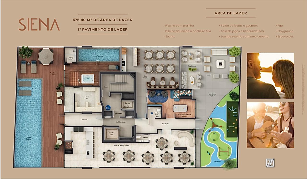 Planta 1 de Siena