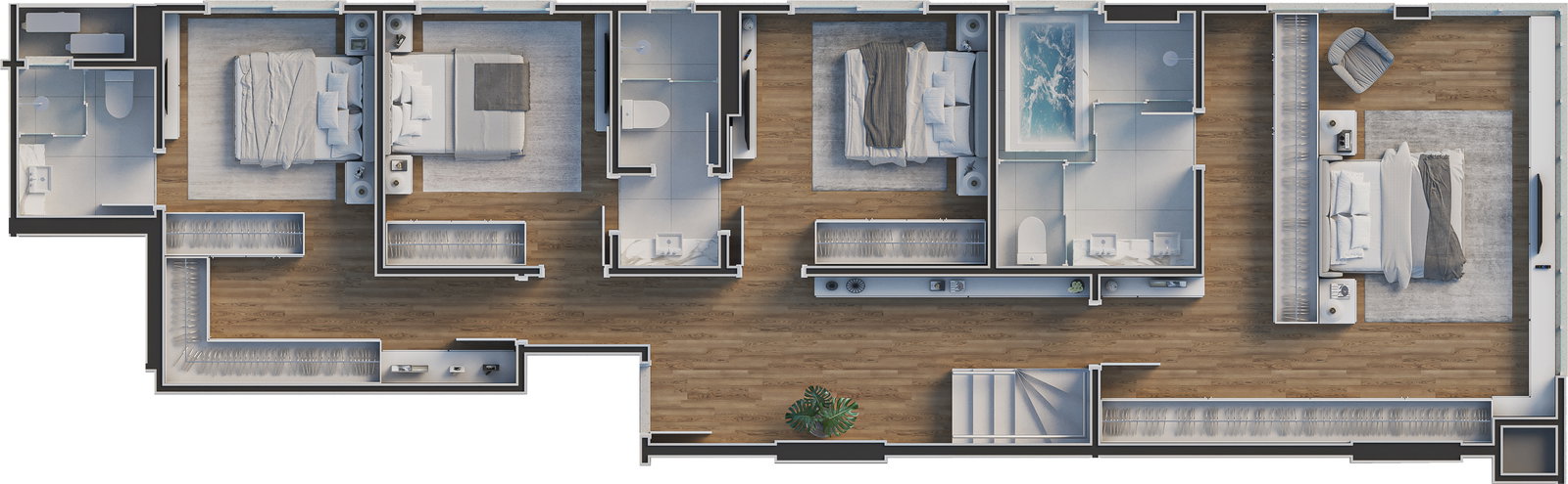 Planta 10 de Mont Blanc Residence